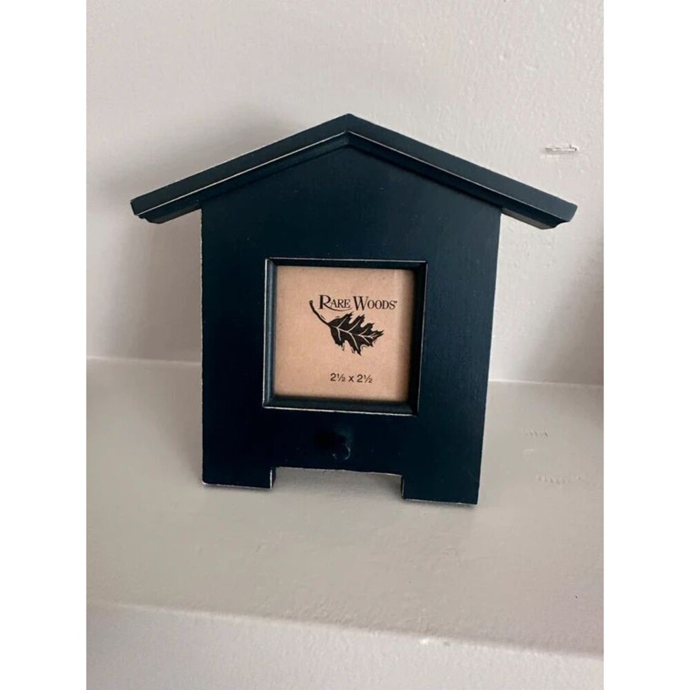 Bird house picture frame